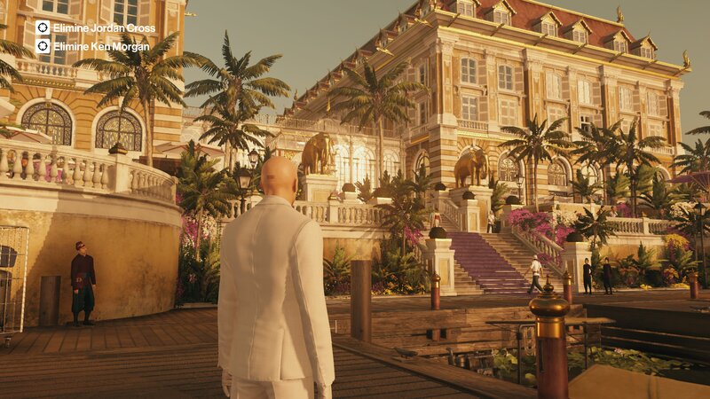 Man in White Suit — Gold