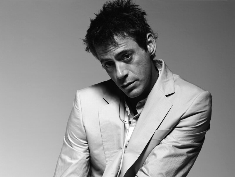 man in white suit portrait