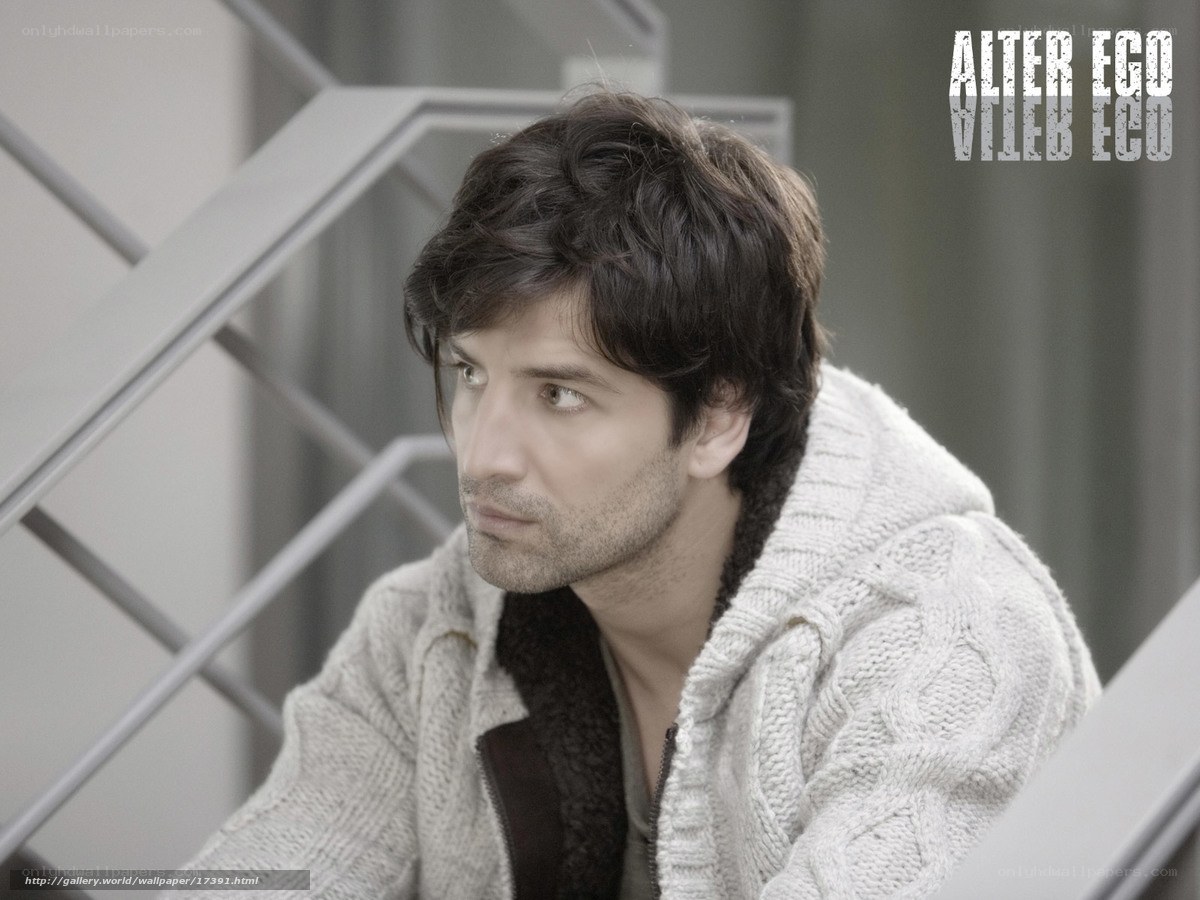 man in white sweater