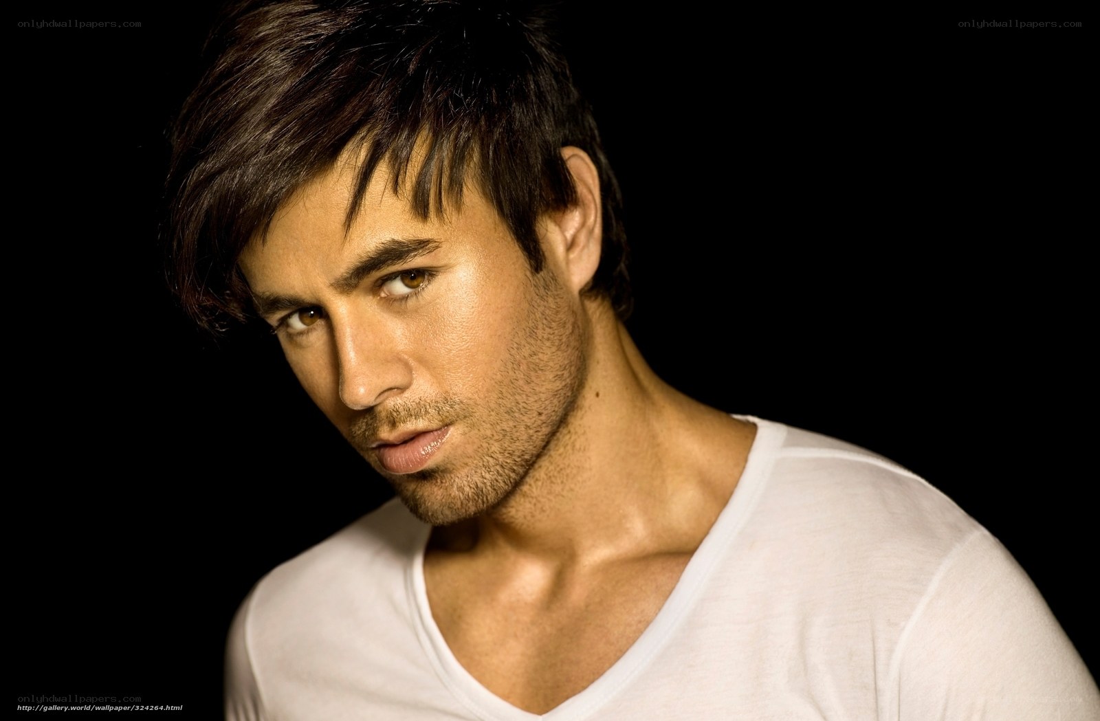 man in white t-shirt