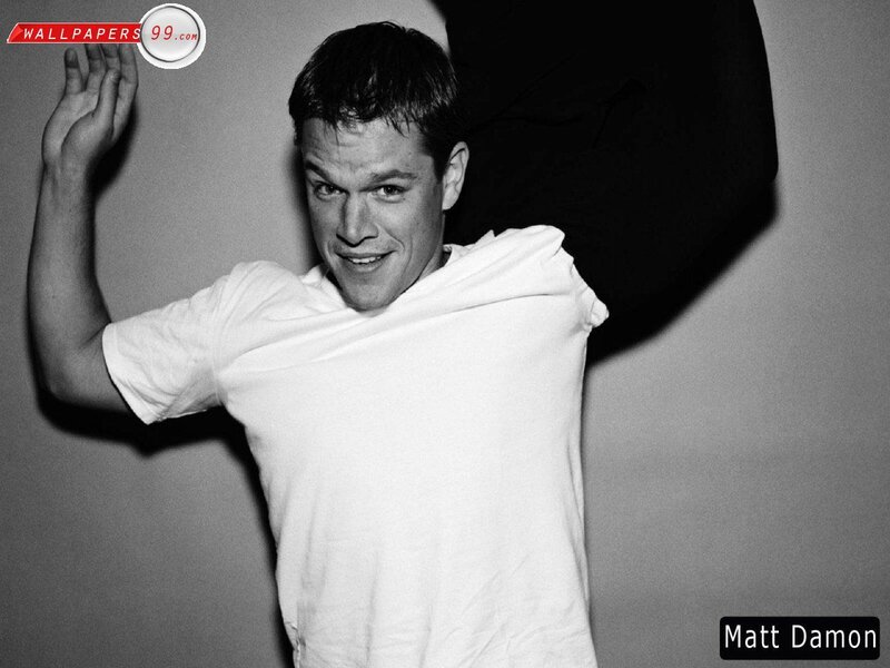 Man in White T-shirt — Black