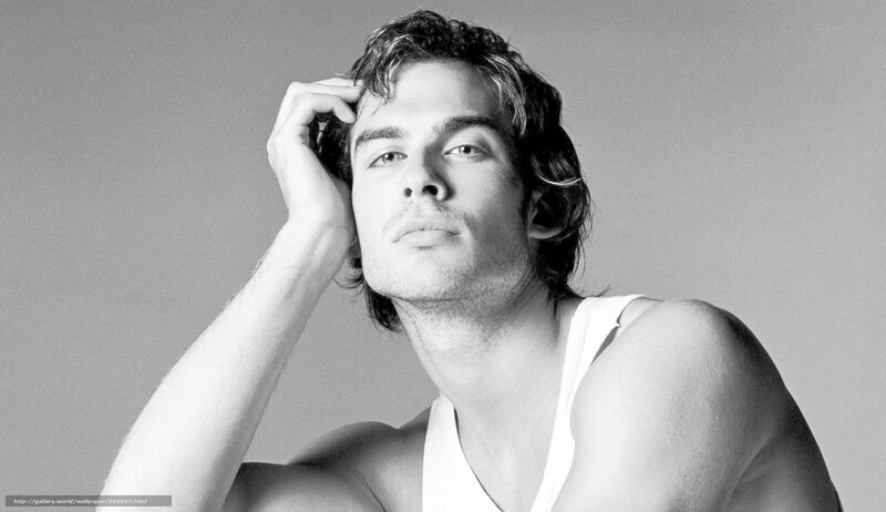 Man in White Tank Top — Black, Contemplative