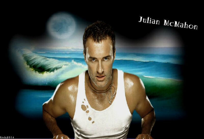 Man in White Tank Top — Dramatic, Night