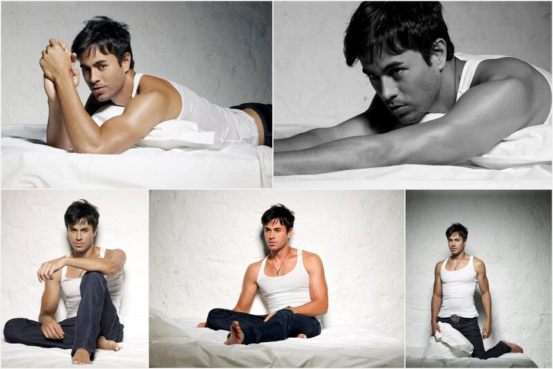 Man in White Tank Top — Dramatic