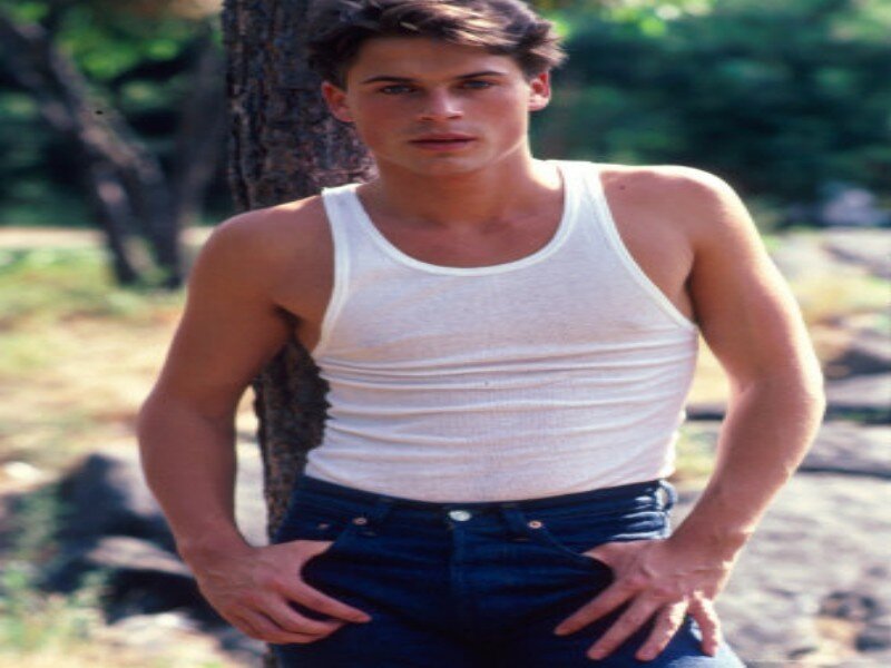 Man in White Tank Top — Natural