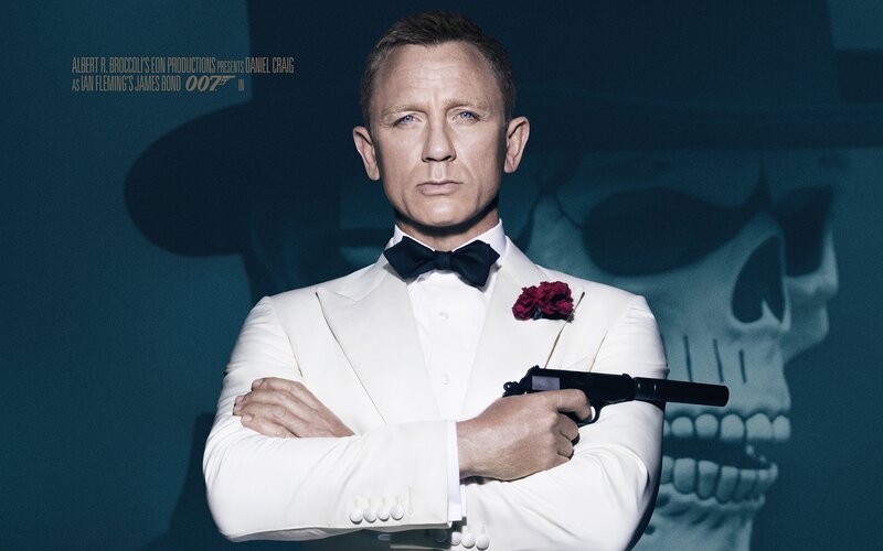Man in White Tuxedo — Dramatic, Photograph