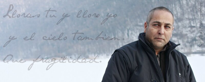 Man in Winter Jacket — Gray, Somber