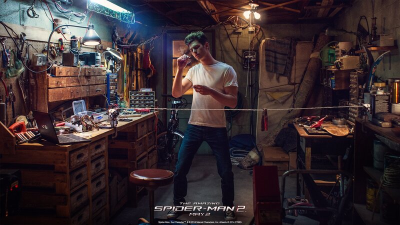 Man in Workshop — Brown, Dramatic