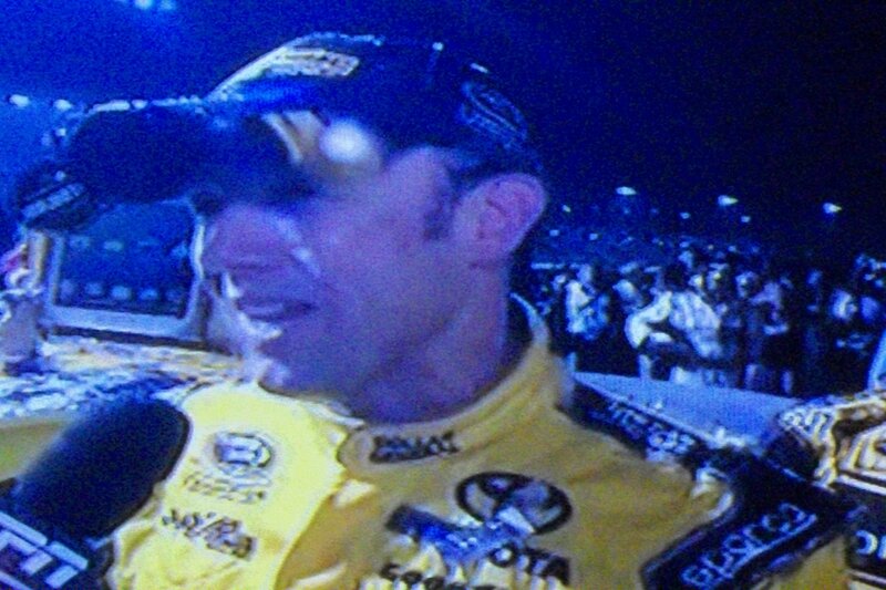 Man in Yellow Jacket — Blue
