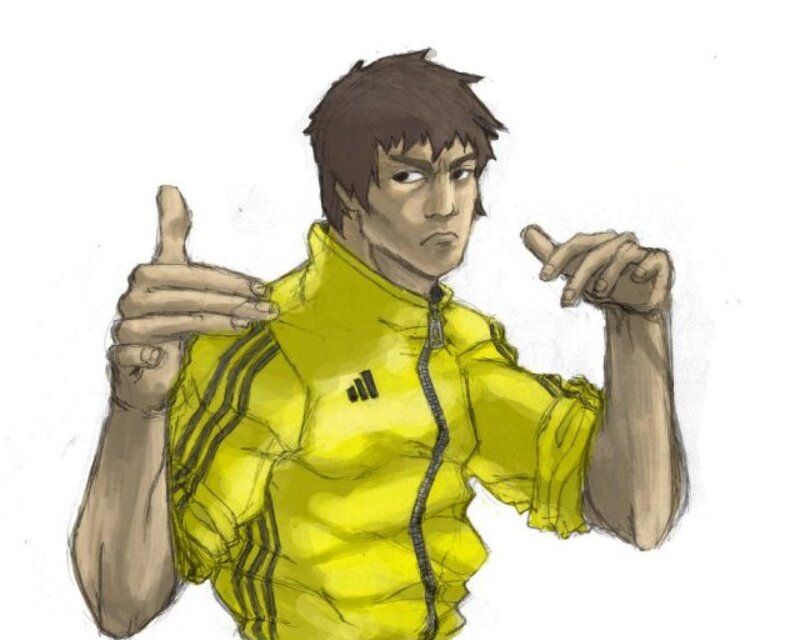 Man in Yellow Jacket — Focused