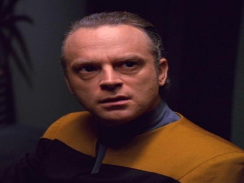 Man in Yellow Uniform — Serious, Photograph