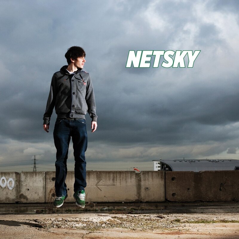 Man Jumping in Air — Gray