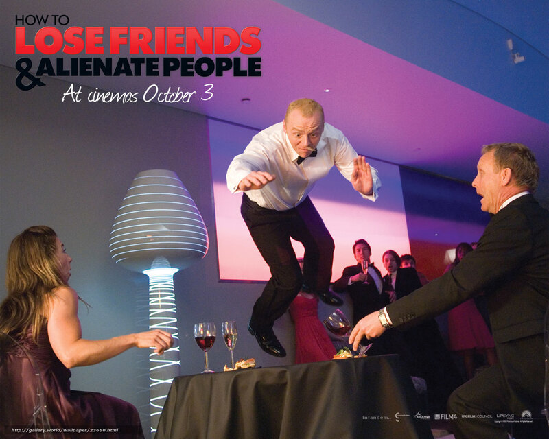 Man Jumping over Table — Purple