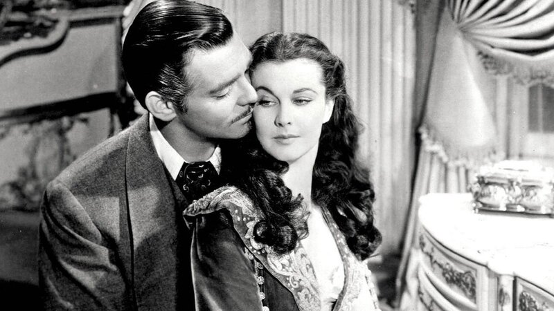 Man Kissing Woman's Cheek — Black, Dramatic