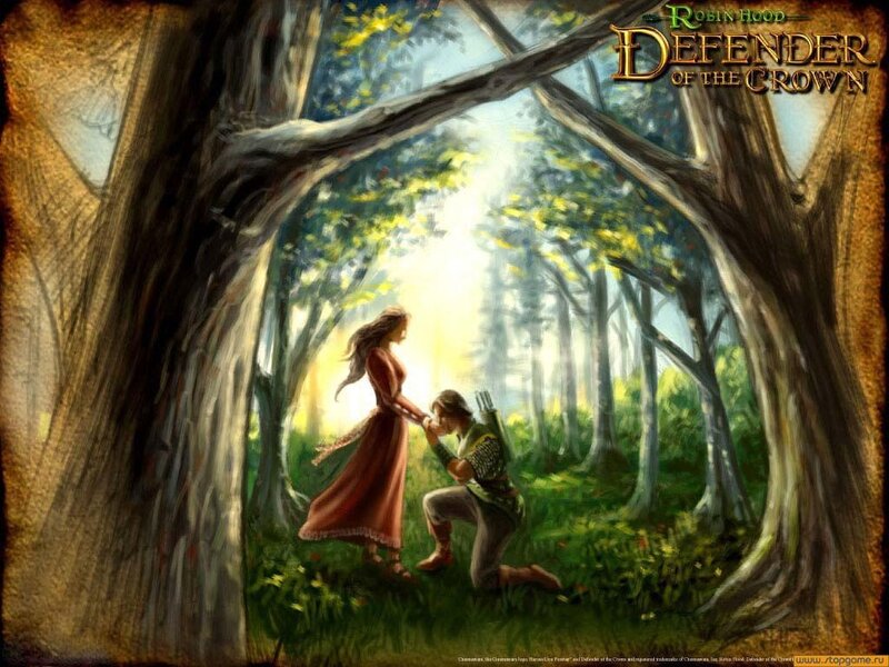 Man Kneeling to Woman — Green