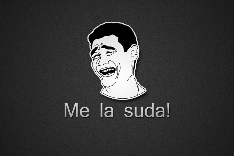 Man Laughing Meme — Black
