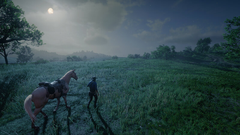Man Leading Horse