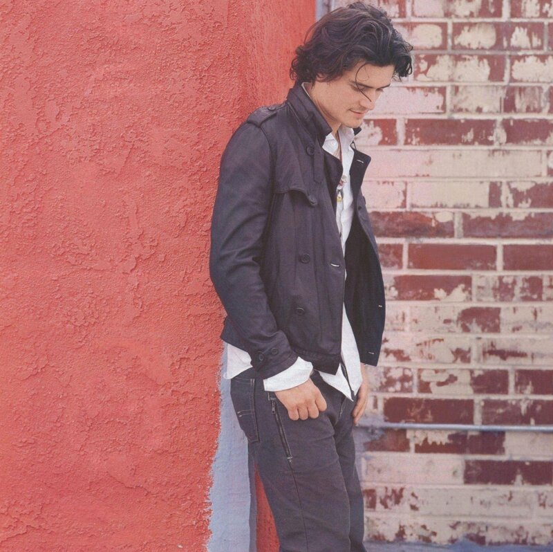 Man Leaning Against Wall — Red
