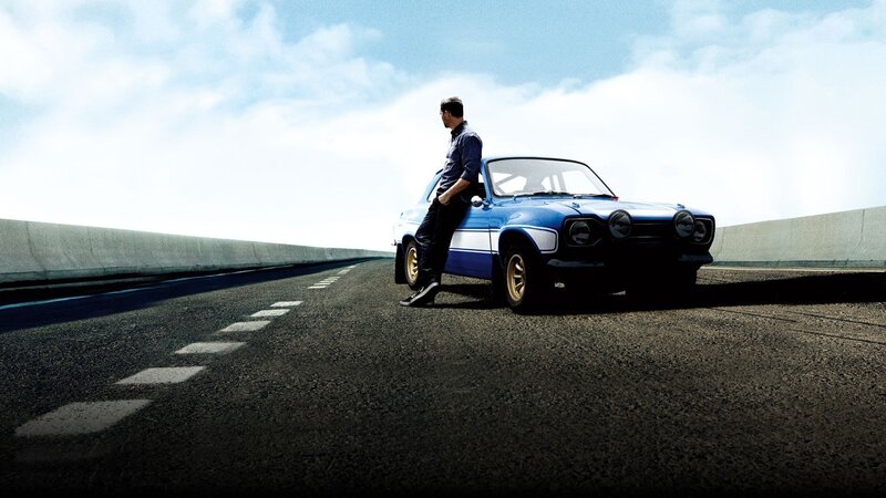 Man Leaning on Blue Car — Dramatic, Afternoon, Photograph, Road