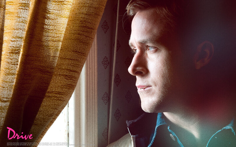 Man Looking Out Window — Yellow