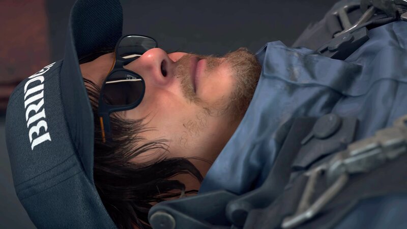 Man Lying Down — Blue