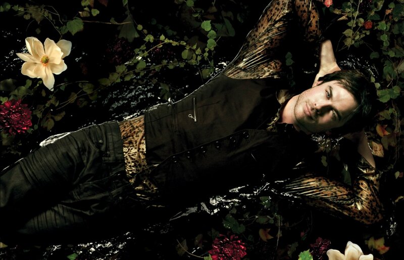 Man Lying in Water — Black