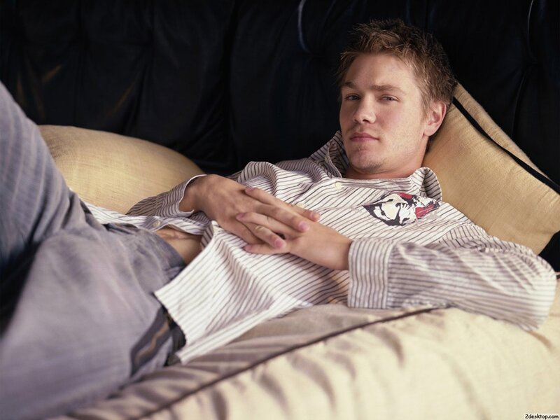 man lying on a couch