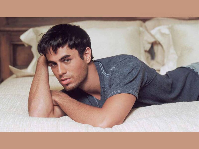 Man Lying on Bed — Gray