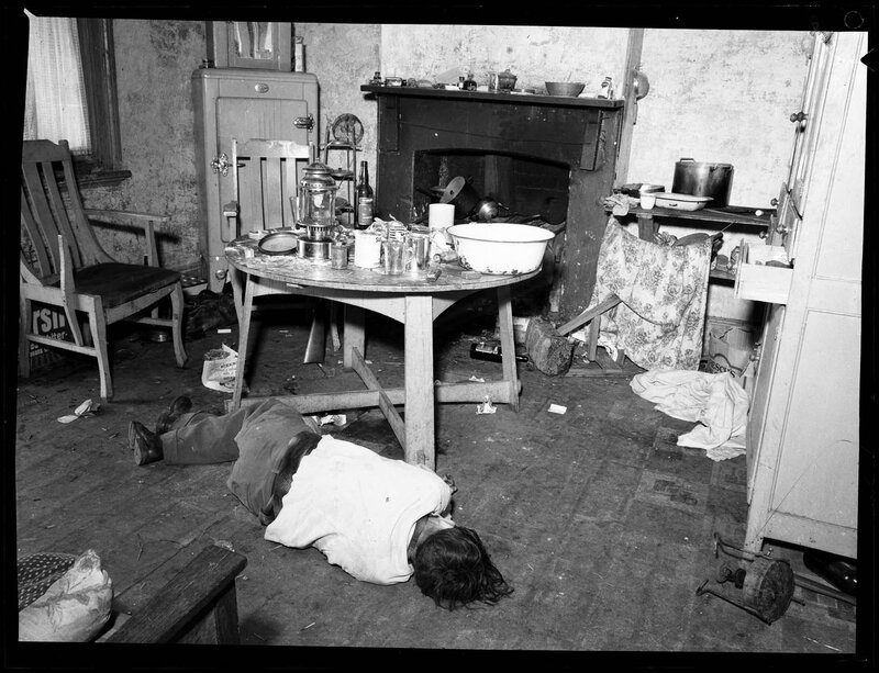 Man Lying on Floor
