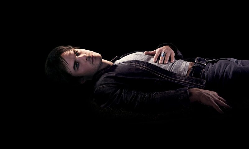 Man Lying on Ground — Black, Dramatic, Night, Photograph