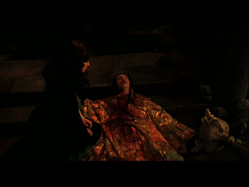 Man Lying on Ground — Black, Dramatic, Night