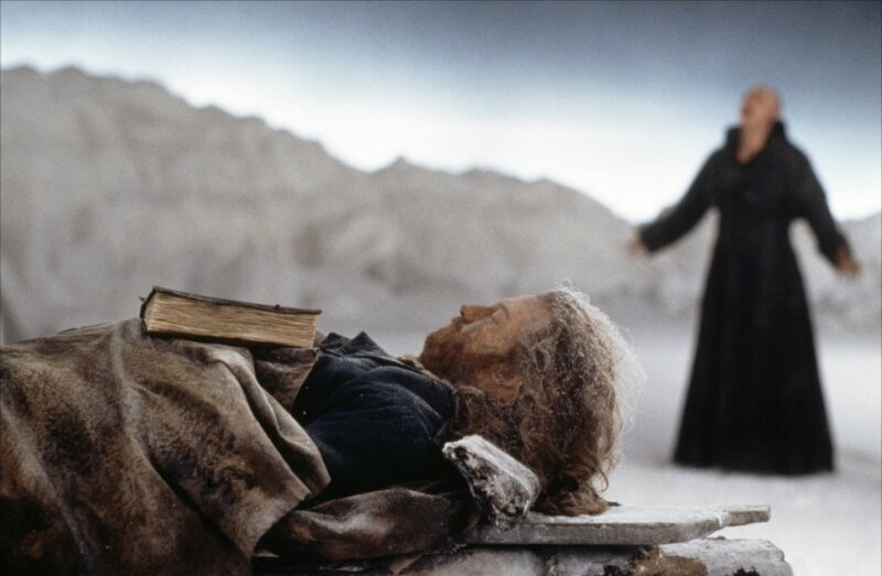 Man Lying on Ground — Gray