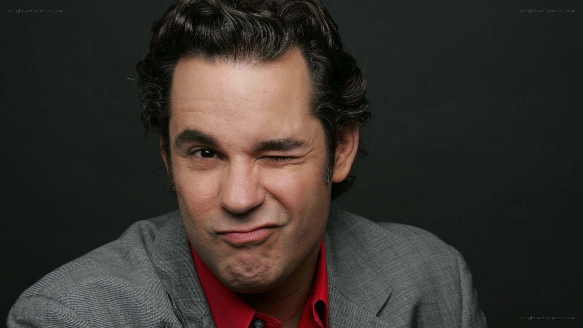 man making a funny face