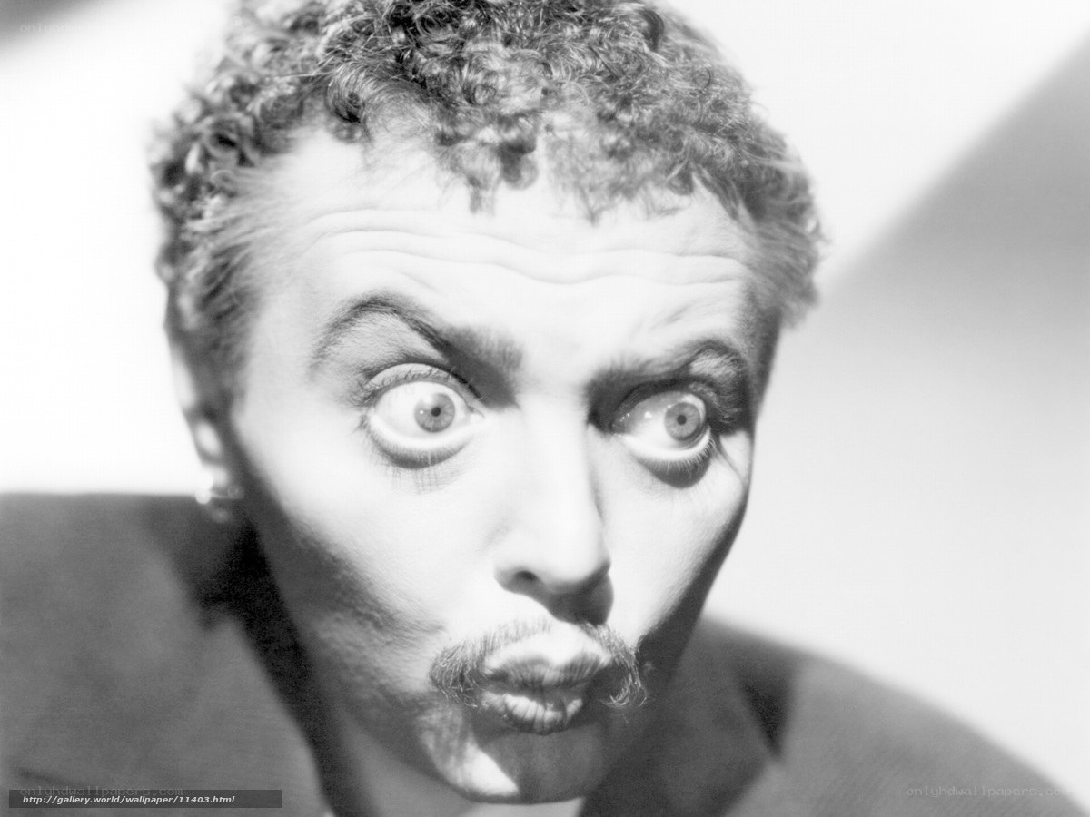 man making funny face