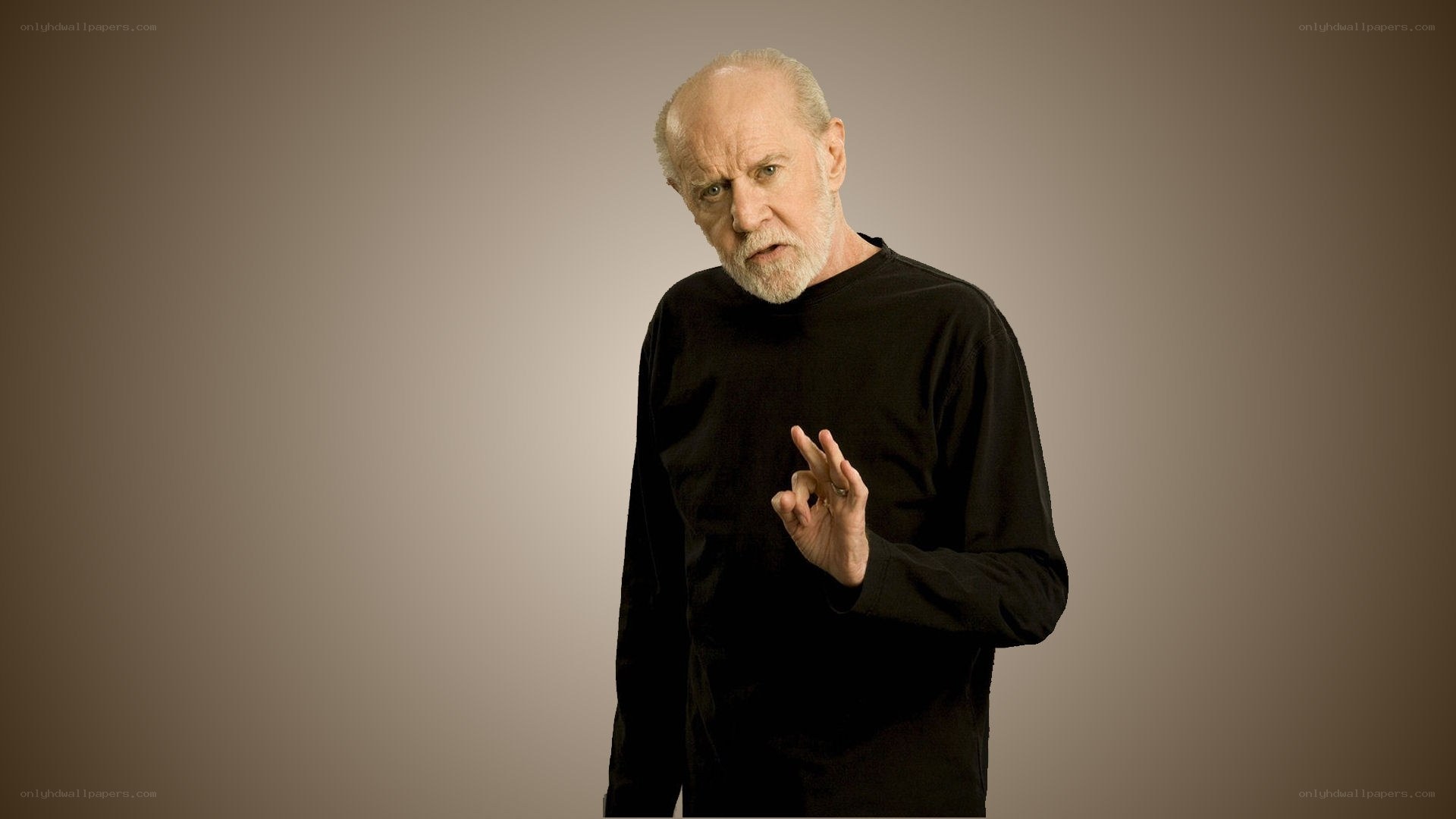 man making hand gesture