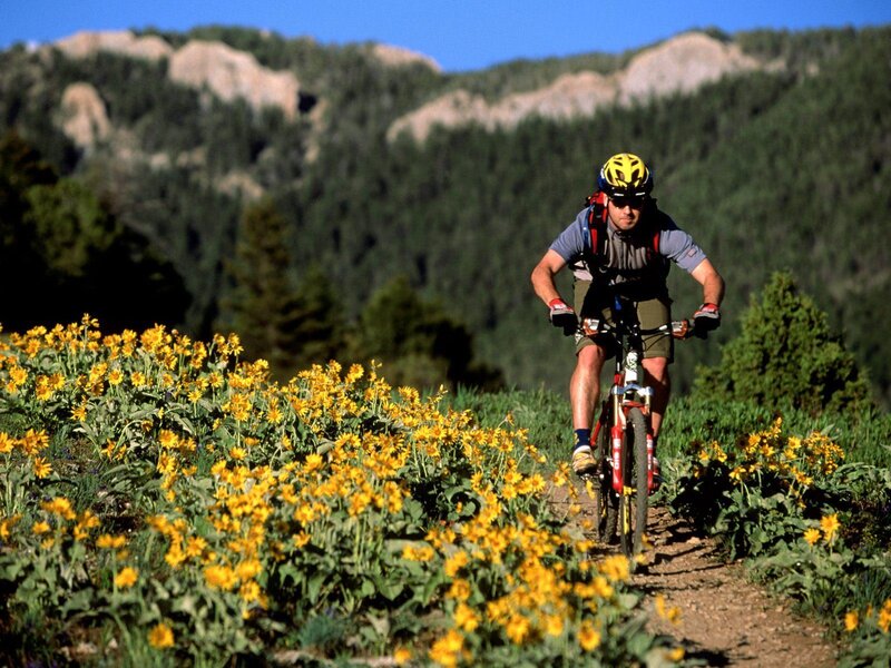 Man Mountain Biking