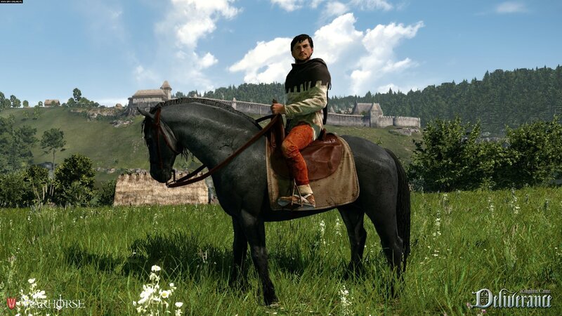 Man on a Black Horse
