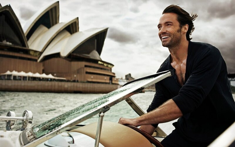 Man on a Boat — Black