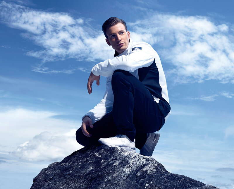 man on a rock