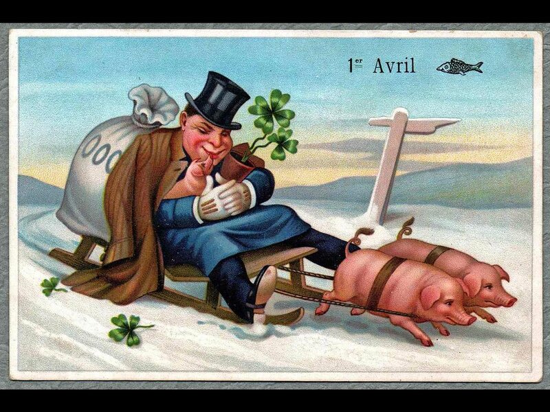Man on a Sled