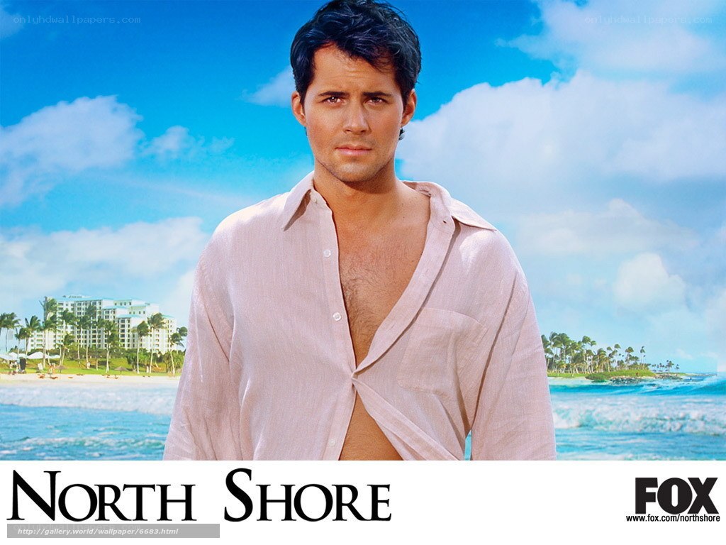 Man on beach in North Shore promo