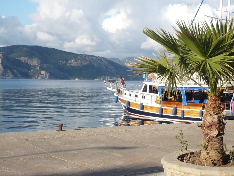 Man on Boat Dock