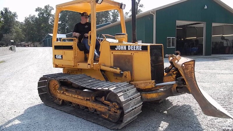 Man on Bulldozer