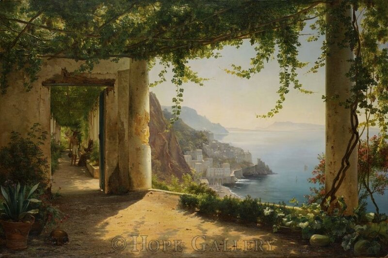 Man on Coastal Path