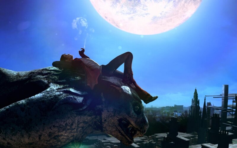 Man on Gargoyle