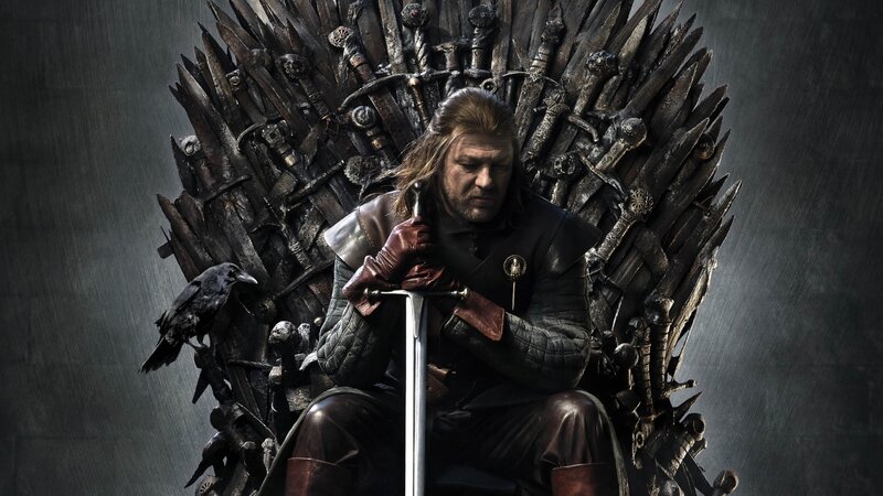 man on iron throne