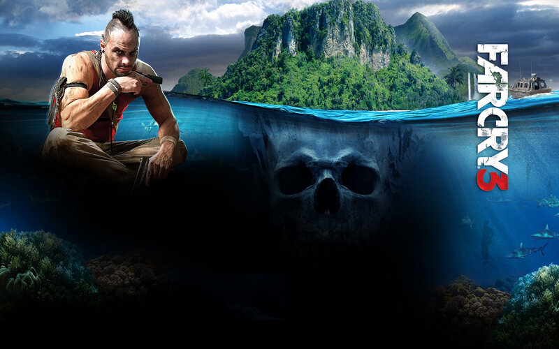 Man on Island