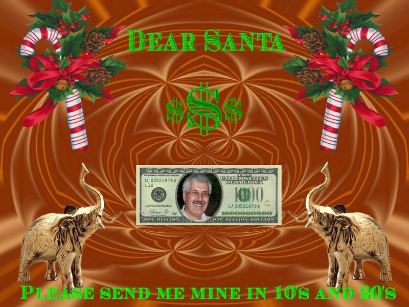 Man on Money Bill — Brown