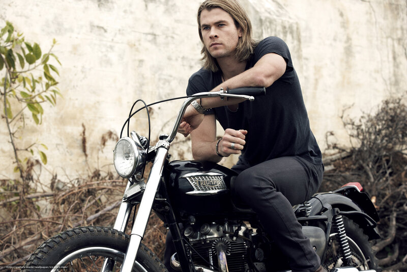 man on motorcycle