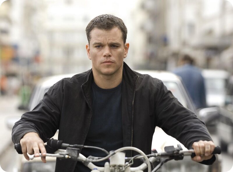 Man on Motorcycle — Black, Serious, Afternoon, Photograph